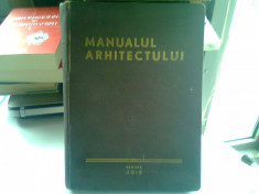 MANUALUL ARHITECTULUI - E. NEUFERT foto