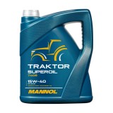 Ulei Motor MANNOL Traktor Superoil 15W40 7406 - Mineral, Tractoare si Utilaje Agricole (API CD SG)