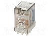 Releu electromagnetic, 24V DC, {{Curent max.contacte}}, 3PDT, serie 55.33, FINDER - 55.33.9.024.0000