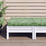 vidaXL Pernă pentru paleți, model frunze, 60x60x8 cm, țesătură oxford 361808