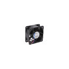 Ventilator 60x60x25mm, 12V DC, volum aer 25m3/h, lagar cu bila, EBM-PAPST - 612NMLE