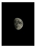 Tablou Canvas, "Luna răsare &icirc;n noapte ad&acirc;ncă", Lună, Mister, Noapte, Solitudine, Strălucire, Frumusețe, Cer, 26 x 39 cm, CMCLASS