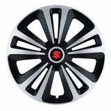 Set 4 Capace Roti Terra Gri-Negru R16 Compatibil Cu Suzuki