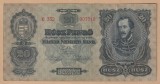 (4) BANCNOTA UNGARIA - 20 PENGO 1930 (2 IANUARIE 1930), PORTRET LAJOS KOSSUTH
