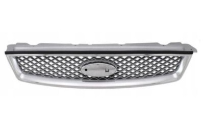 Grila radiator Ford Focus 2 (Da), 11.2004-01.2008, crom, 320205-3 foto