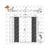 NRF Condensator, climatizare Easy FIT