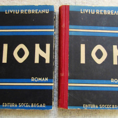 Liviu Rebreanu-Ion.Editura Socec & Co. SAR 1941.Coperti cartonate.Impecabila.