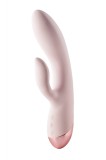 Vibrator Rabbit Coco 10 Moduri Vibratii Silicon USB Roz 22.9 cm, DREAM Toys