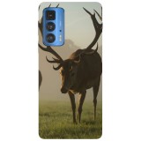 Husa compatibila cu Motorola G20 model Deer, Silicon, TPU, Viceversa, Transparent, Carcasa