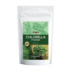 Chlorella pulbere bio, 200g, Dragon Superfoods