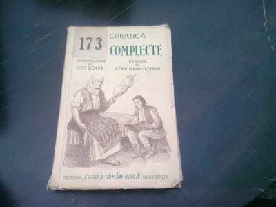 OPERE COMPLETE - ION CREANGA foto