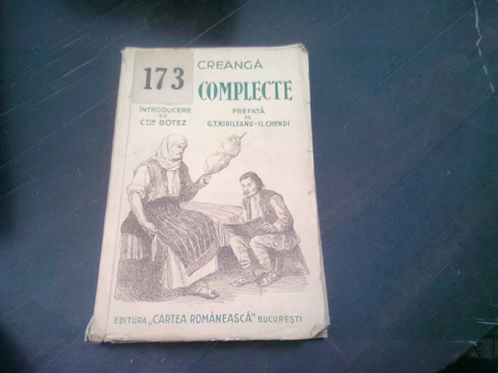 OPERE COMPLETE - ION CREANGA