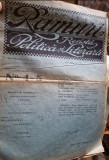 Ramuri - Revista Politica si Literara Nr. 4-5 / 1920