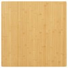 VidaXL Blat de masă, 90x90x2,5 cm, bambus