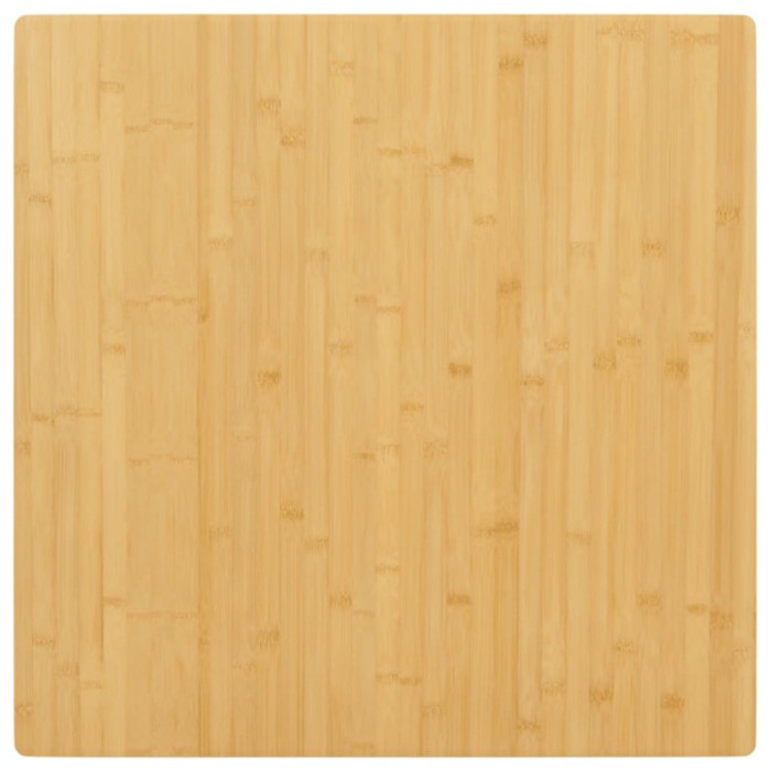 vidaXL Blat de masă, 90x90x2,5 cm, bambus