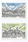 |Andorra, posta franceza, Europa CEPT, 1986, MNH
