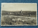 478 - Cisnadie - Vedere din Vest - Heltau panorama vedere E. Fischer Sibiu 1943, Necirculata, Fotografie