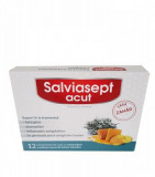 Cumpara ieftin Salviasept Acut, fara zahar, 12 comprimate, Zdrovit