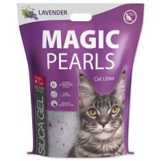 A?ternut pentru pisici Magic Pearls cu lavanda 16 l foto