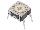 &Icirc;ntrerupător codificare HEX/BCD 16 Poz THT
