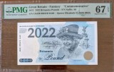 2022 Britannia pounds bancnota comemorativa