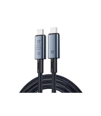 Cablu USB-C tata la USB-C tata 1m v3.0 240W 40Gbps 8K 60Hz foto