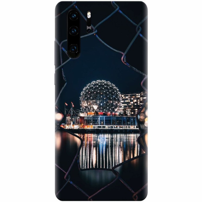 Husa silicon pentru Huawei P30 Pro, Abstract Architectural Design