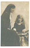5841 - Queen MARY, MARIA &amp; Princess ILEANA, Regale, Royalty, Romania - old postcard - unused