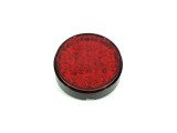 Stop Rotund Universal 12V 24V Rosu Remorca Duba ALM - Lampa Spate LED 108mm