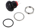 Comutator E-SWITCH RP8300B2M1CEBLKBLKGRN 2 Poziții SPST-NO 0,2A 50VDC apăsare