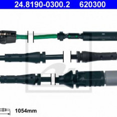 Senzor de avertizare,uzura placute de frana BMW Seria 5 Gran Turismo (F07) (2009 - 2016) ATE 24.8190-0300.2