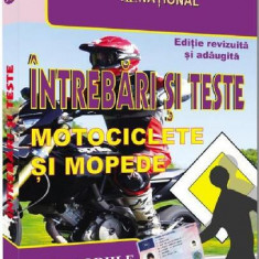 Întrebări şi teste pentru obţinerea permisului de conducere auto - categoria AM, A1, A2, A - Paperback brosat - Dan Chiriac - Naţional