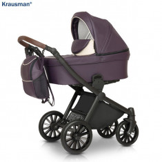 Krausman - Carucior 3 in 1 Rider Soft Purple foto