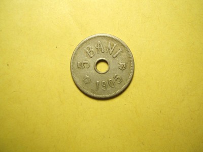 5 BANI 1905 VF foto