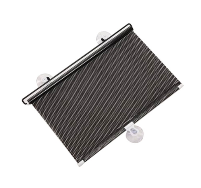 Set 2x Rulou retractabil cu ventuze tip parasolar pentru casa sau masina
