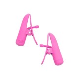 Stimulare sfarcuri - CalExotics Sfarculete Cleme Vibratoare Reincarcabile pentru Sfarcuri