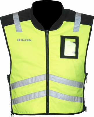 Vesta Moto Reflectorizanta Richa Sleeveless Safety Jacket, Galben, 4XL/5XL/6XL foto