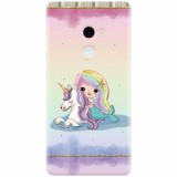 Husa silicon pentru Xiaomi Mi Mix 2, Mermaid Unicorn Play