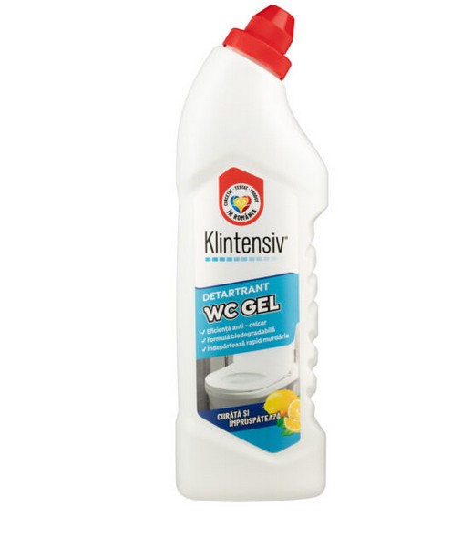 Detartrant WC gel, 750 ml, Klintensiv