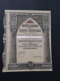 Actiune 1940 Soc. nationala de credit industrial / titlu de 10 actiuni