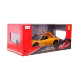 MASINA CU TELECOMANDA FERRARI 458 SPECIALE A GALBEN SCARA 1 LA 14, Rastar