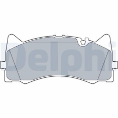 DELPHI LP3527 set placute frana,frana disc