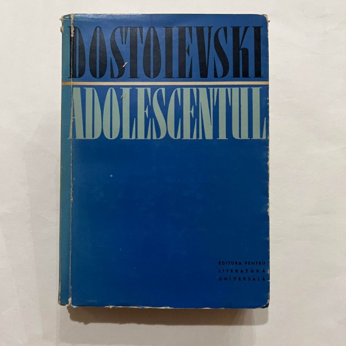 Dostoievski - Adolescentul