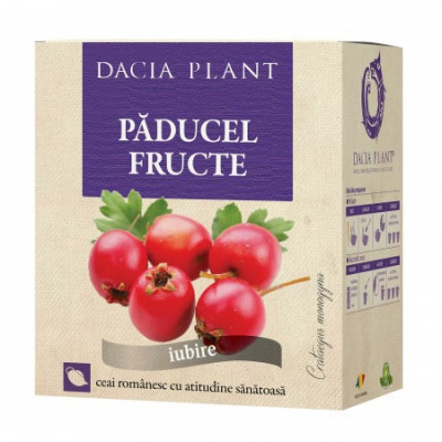 Ceai Paducel Fructe Dacia Plant 50gr foto