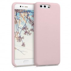 Husa pentru Huawei P10, Silicon, Rose Gold, 43599.81