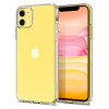 Husa Spigen Cristal Lichid1 pentru Apple iPhone 11 Transparent, Silicon, Carcasa