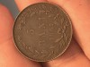 Moneda 5 Bani 1867 Watt - Moneda Veche Romaneasca