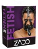 Strapon Gura Unisex ZADO &raquo;Fetish Line&laquo; 13 cm - Negru