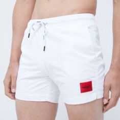 HUGO pantaloni scurți de baie culoarea alb 50469323