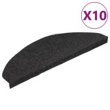 Cumpara ieftin Covorase de scari autoadezive, 10 buc., negru, 65x22,5x3,5 cm